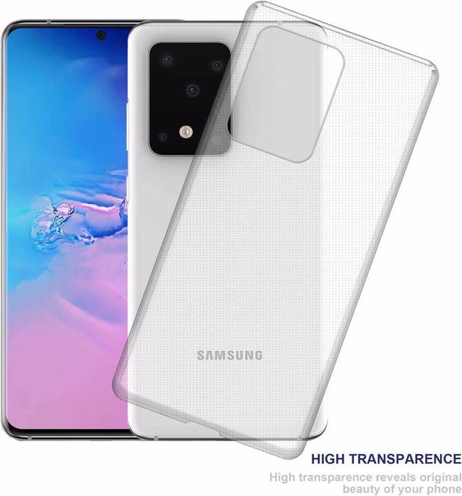 Actual product image Cadorabo TPU Ultra Slim AIR Cover (Samsung Galaxy S20 Ultra)