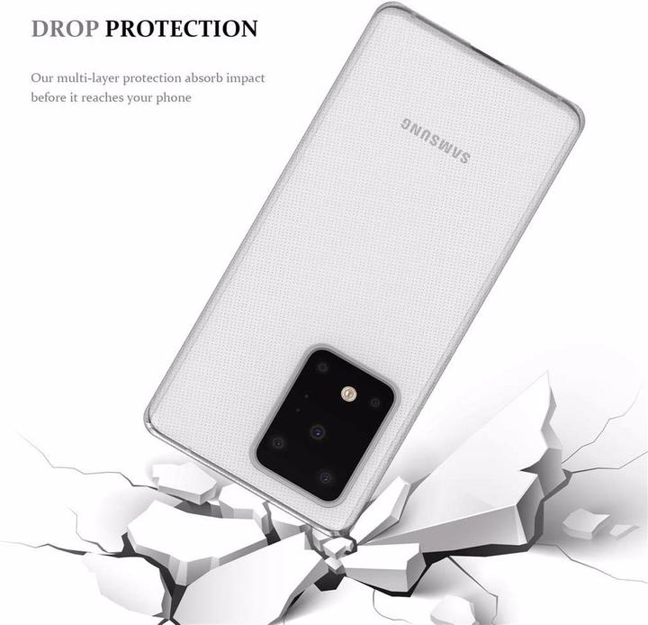 Actual product image Cadorabo TPU Ultra Slim AIR Cover (Samsung Galaxy S20 Ultra)