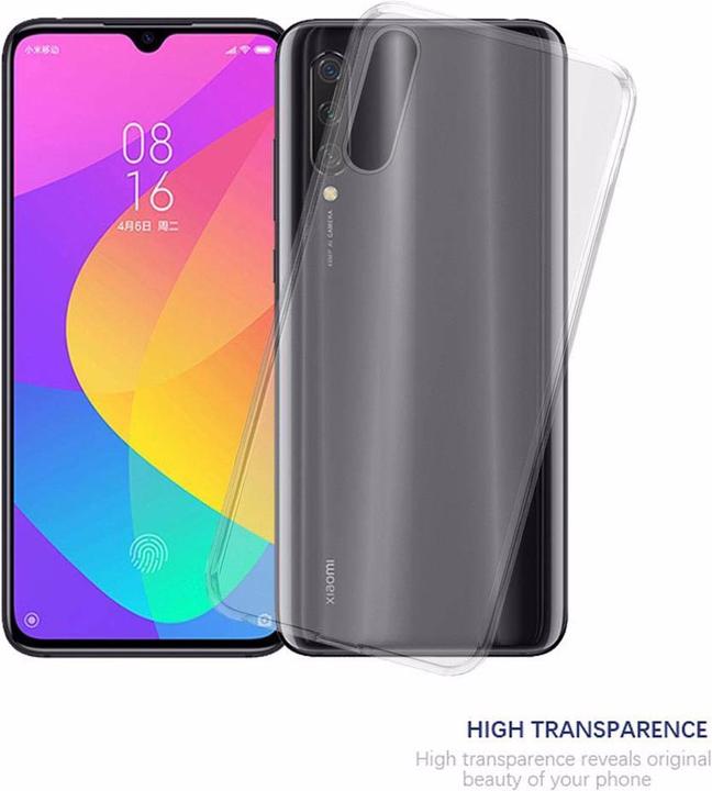 Actual product image Cadorabo TPU Ultra Slim AIR Cover (Mi CC9)