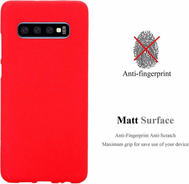Produktbild Cadorabo TPU Frosted Cover (Samsung Galaxy S10+)