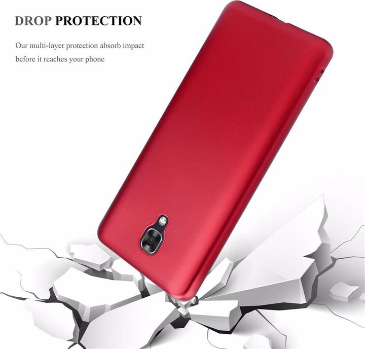 Actual product image Cadorabo TPU Matt Metallic Cover (LG X Screen)