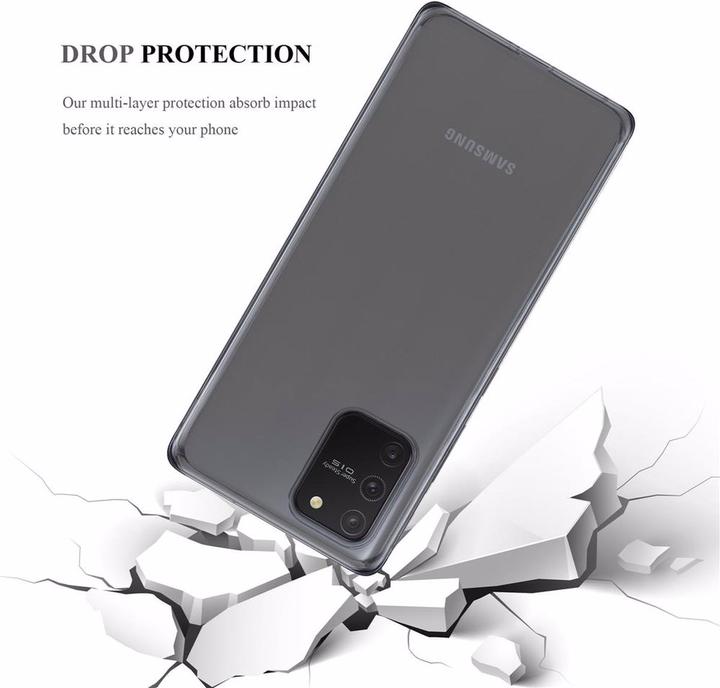 Actual product image Cadorabo TPU Ultra Slim AIR Cover (Samsung Galaxy A91, Samsung Galaxy S10 Lite)