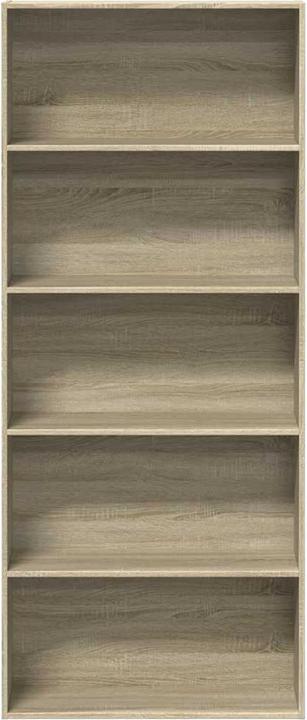 Produktbild VidaXL Bücherregal Bücherschrank Standregal Raumteiler Büroregal Sonoma-Eiche (80 x 30 x 189 cm)