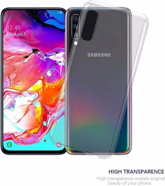 Actual product image Cadorabo TPU Ultra Slim AIR Cover (Samsung Galaxy A70)