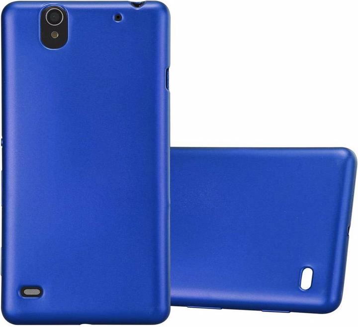 Productafbeelding Cadorabo TPU Matte Metallic hoes (Xperia C4)