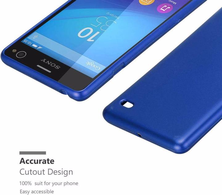 Productafbeelding Cadorabo TPU Matte Metallic hoes (Xperia C4)