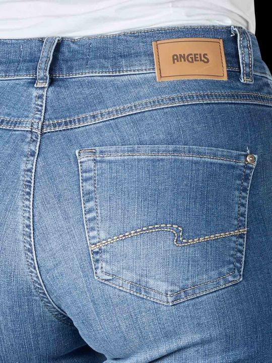 Image du produit Angels Dolly Jeans Sportiv Denim Straight Fit Mid Blue Used (W32/L30)