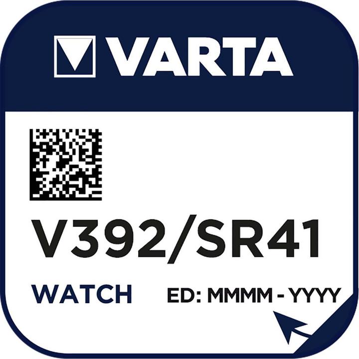 Image du produit Varta 1 Chron V 392 High Drain (1 pcs, LR41, 40 mAh)
