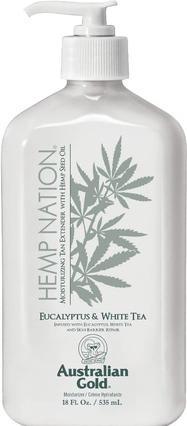 Australian Gold Hemp Nation Eucalyptus and White Tea Tan Extender 535ml (535 ml)