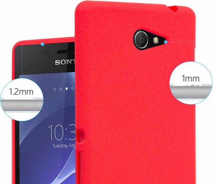 Produktbild Cadorabo TPU Frosted Cover (Sony Xperia M2 Aqua, Sony Xperia M2)