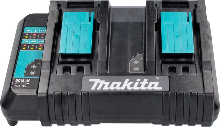 Productafbeelding Makita DC 18 SH Dubbele lader 2x 14,4 V 2x 18 V ( 36 V ) LXT ( 199687-4 ) 2,6 ampère laadstroom (36 V)