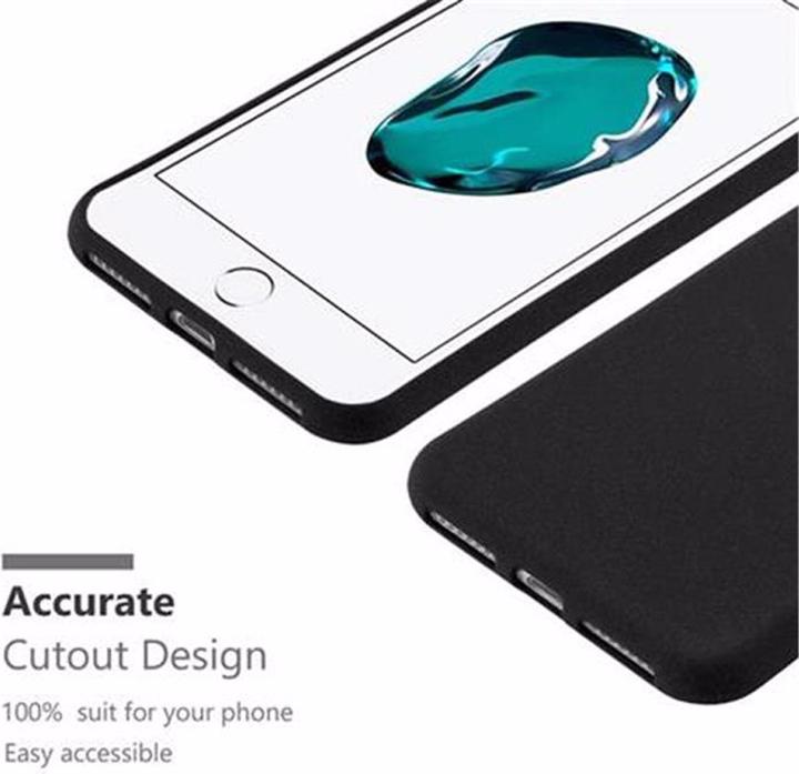 Produktbild Cadorabo TPU Frosted Cover (Apple iPhone 7 Plus, Apple iPhone 7s Plus)