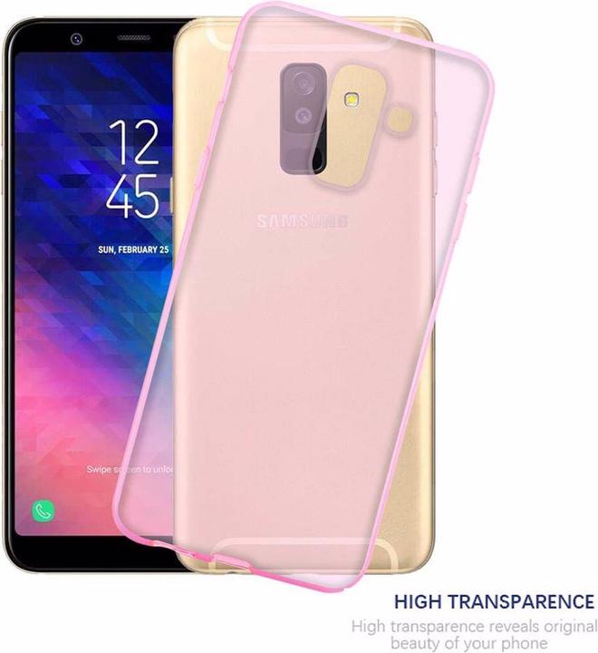 Actual product image Cadorabo TPU Ultra Slim AIR Cover (Samsung Galaxy A6+)