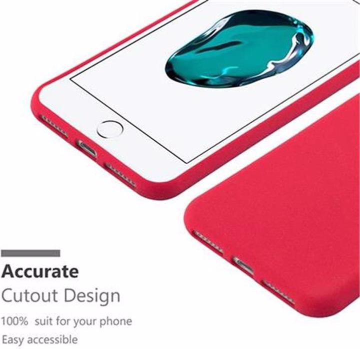 Produktbild Cadorabo TPU Frosted Cover (Apple iPhone 7s Plus, Apple iPhone 7 Plus)