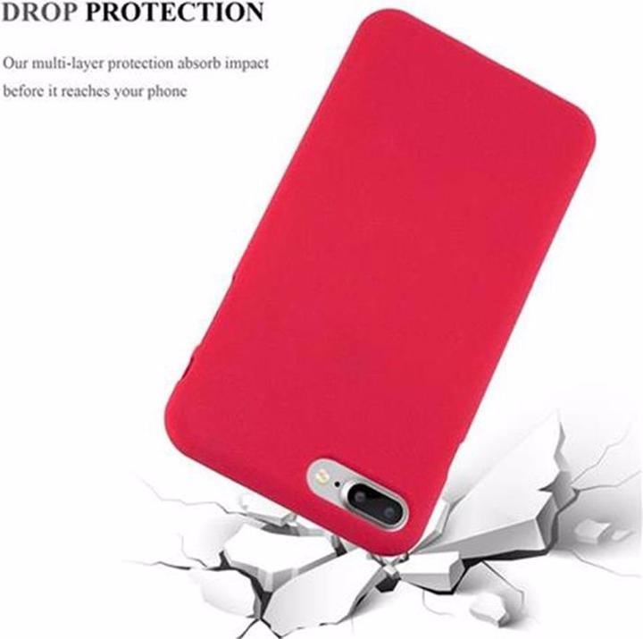 Produktbild Cadorabo TPU Frosted Cover (Apple iPhone 7s Plus, Apple iPhone 7 Plus)