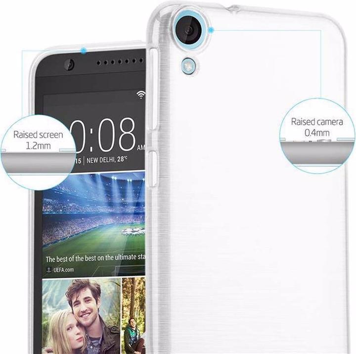 Actual product image Cadorabo TPU Brushed Cover (HTC Desire 820)