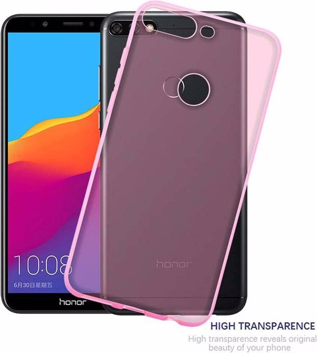 Actual product image Cadorabo TPU Ultra Slim AIR Cover (Huawei Y7 (2018))