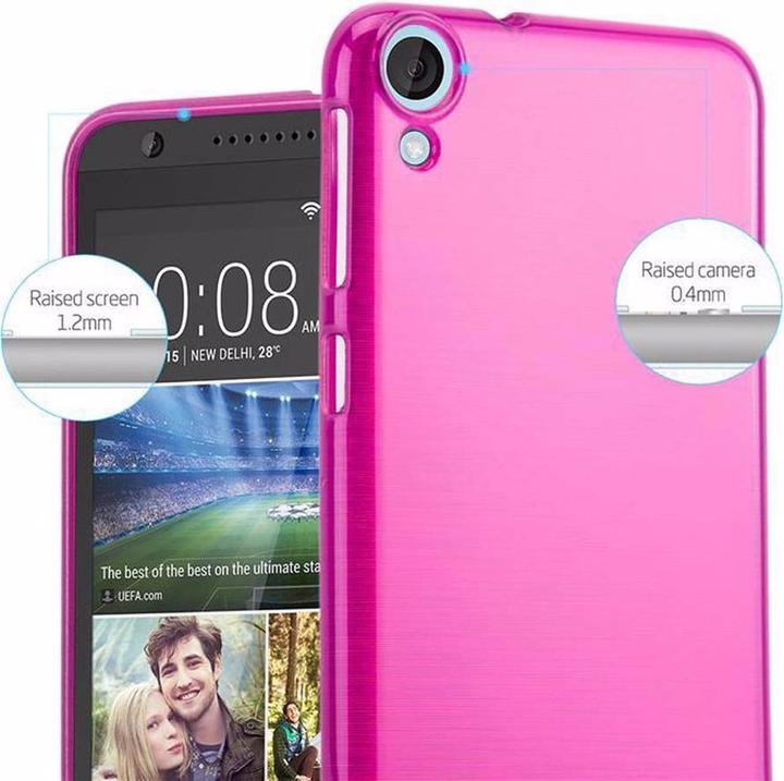 Actual product image Cadorabo TPU Brushed Cover (HTC Desire 820)