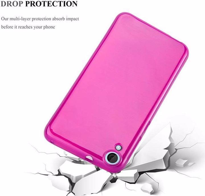 Actual product image Cadorabo TPU Brushed Cover (HTC Desire 820)