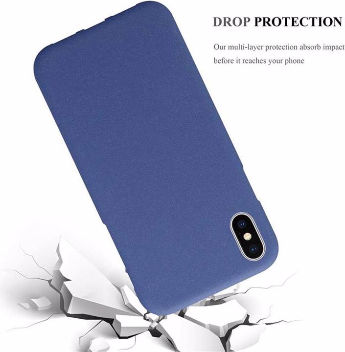 Actual product image Cadorabo TPU Frosted Cover (Apple iPhone XS Max)