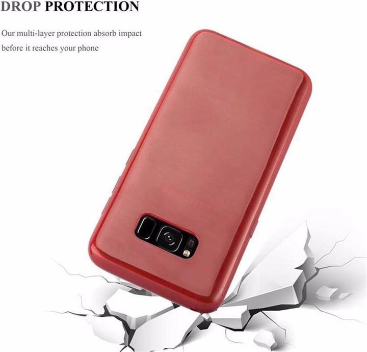 Produktbild Cadorabo TPU Brushed Cover (Samsung Galaxy S8+)
