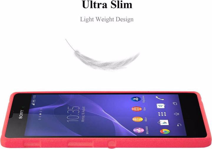 Actual product image Cadorabo TPU Frosted Cover (Sony Xperia T2 Ultra)