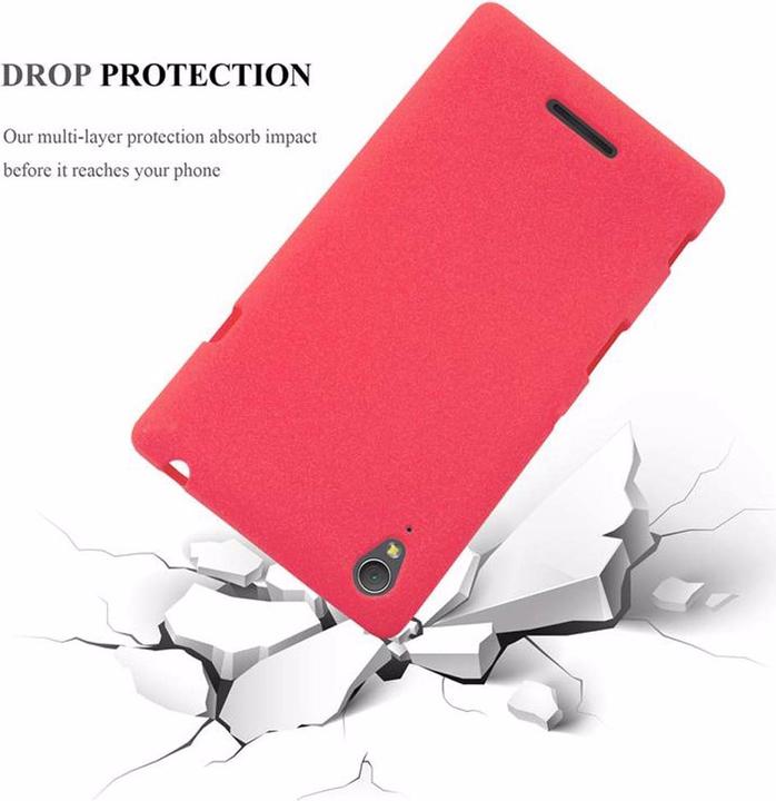 Actual product image Cadorabo TPU Frosted Cover (Sony Xperia T2 Ultra)