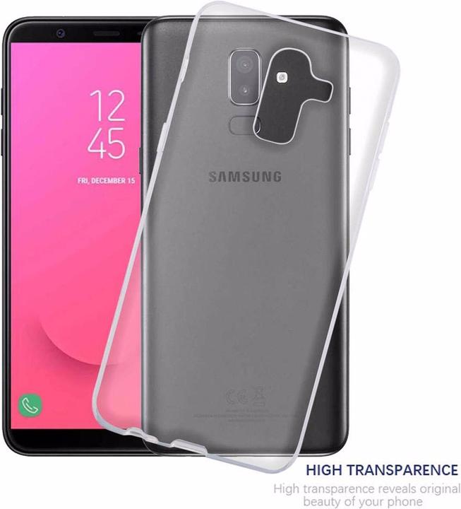 Actual product image Cadorabo TPU Ultra Slim AIR Cover (Samsung Galaxy J8 (2018))
