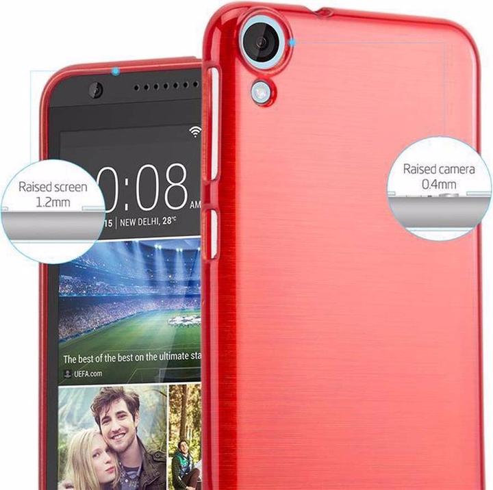 Actual product image Cadorabo TPU Brushed Cover (HTC Desire 820)
