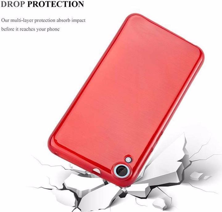 Actual product image Cadorabo TPU Brushed Cover (HTC Desire 820)
