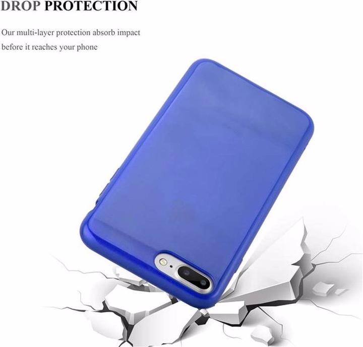 Actual product image Cadorabo TPU Brushed Cover (Apple iPhone 7s Plus, Apple iPhone 7 Plus, Apple iPhone 8 Plus)