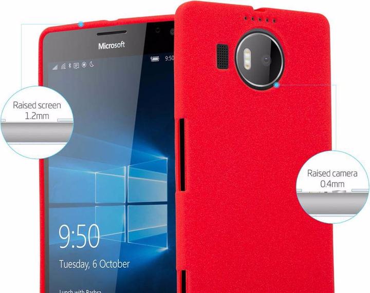 Actual product image Cadorabo TPU Frosted Cover (Nokia Lumia 950 XL)