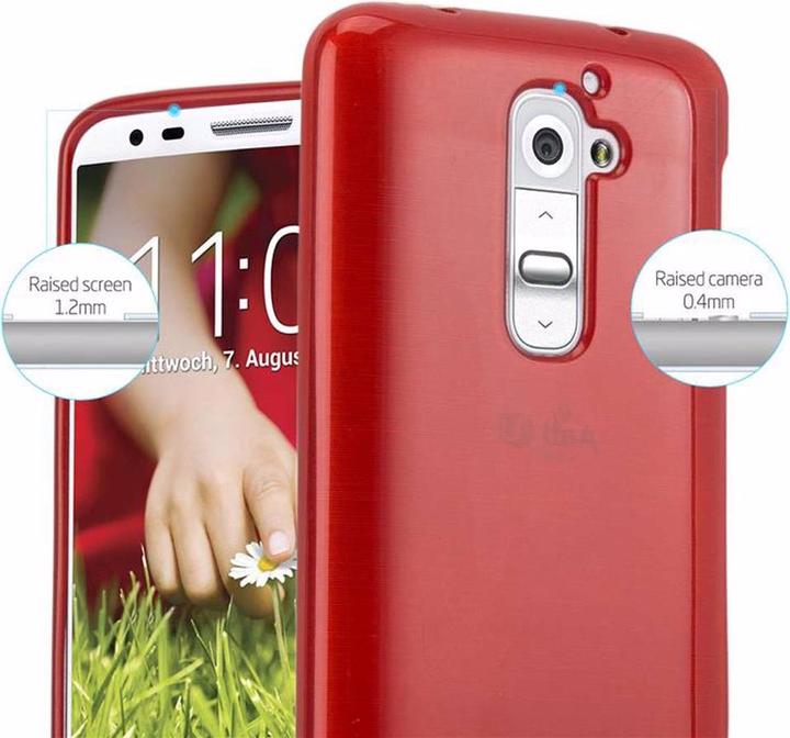 Produktbild Cadorabo TPU Brushed Cover (LG G2)