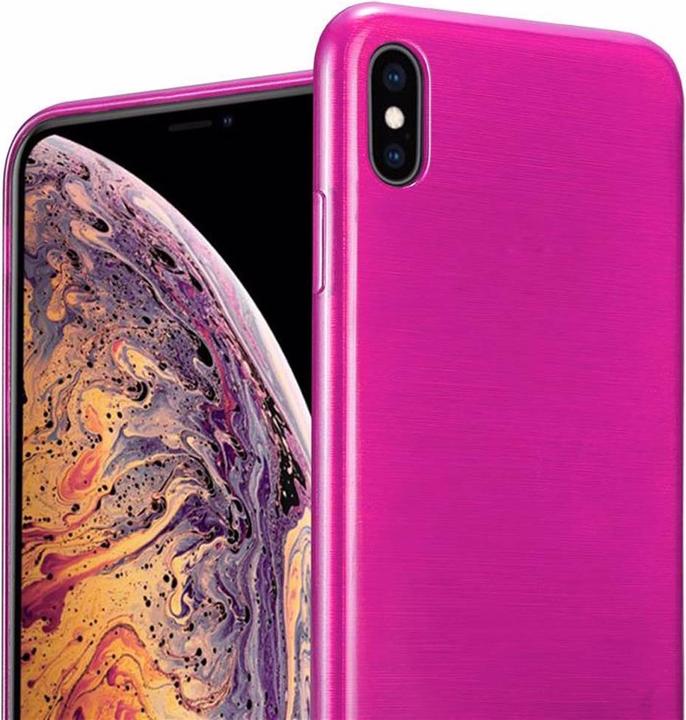 Produktbild Cadorabo TPU Brushed Cover (Apple iPhone XS Max)