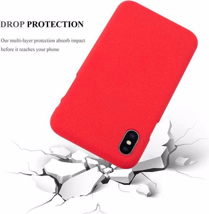 Produktbild Cadorabo TPU Frosted Cover (Apple iPhone X)