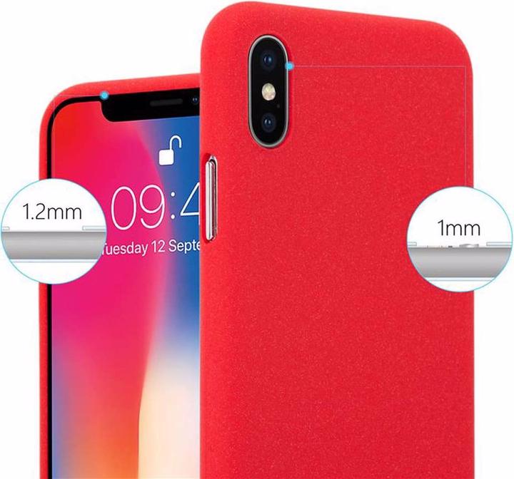 Produktbild Cadorabo TPU Frosted Cover (Apple iPhone X)