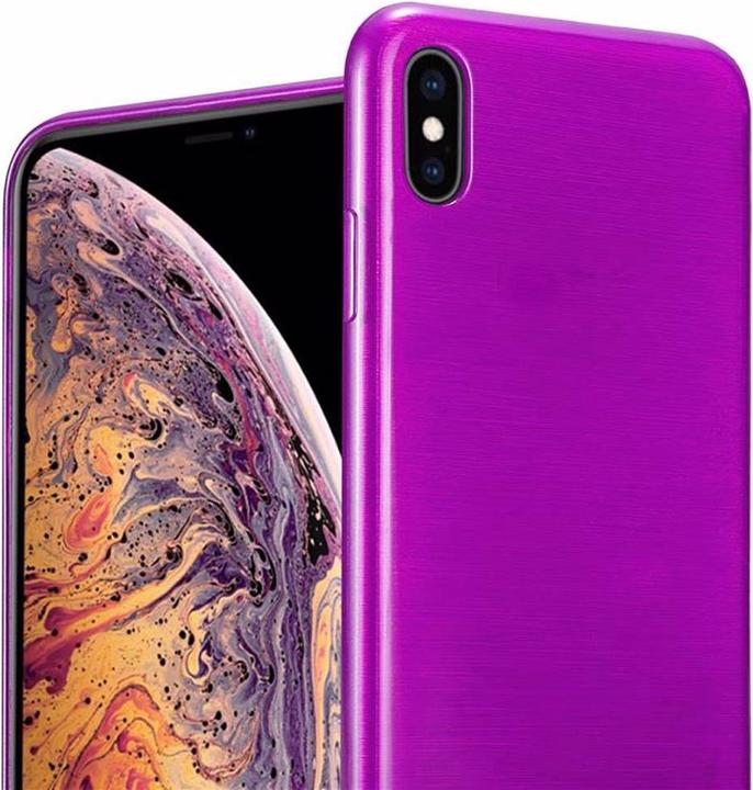 Produktbild Cadorabo TPU Brushed Cover (Apple iPhone XS Max)