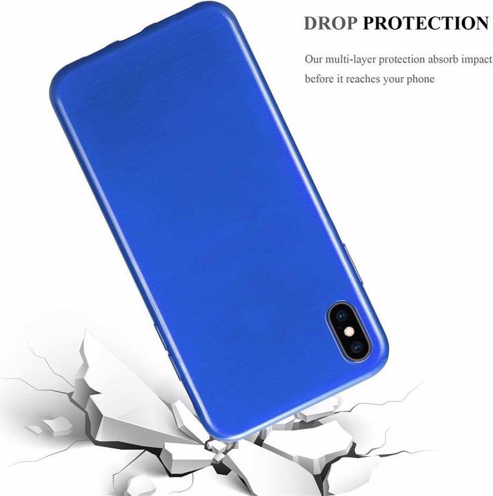 Produktbild Cadorabo TPU Brushed Cover (Apple iPhone XS Max)