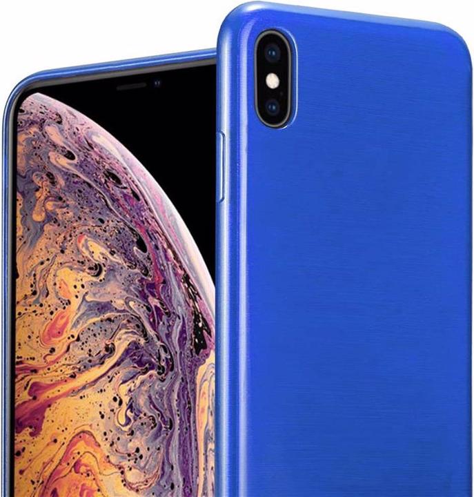Produktbild Cadorabo TPU Brushed Cover (Apple iPhone XS Max)