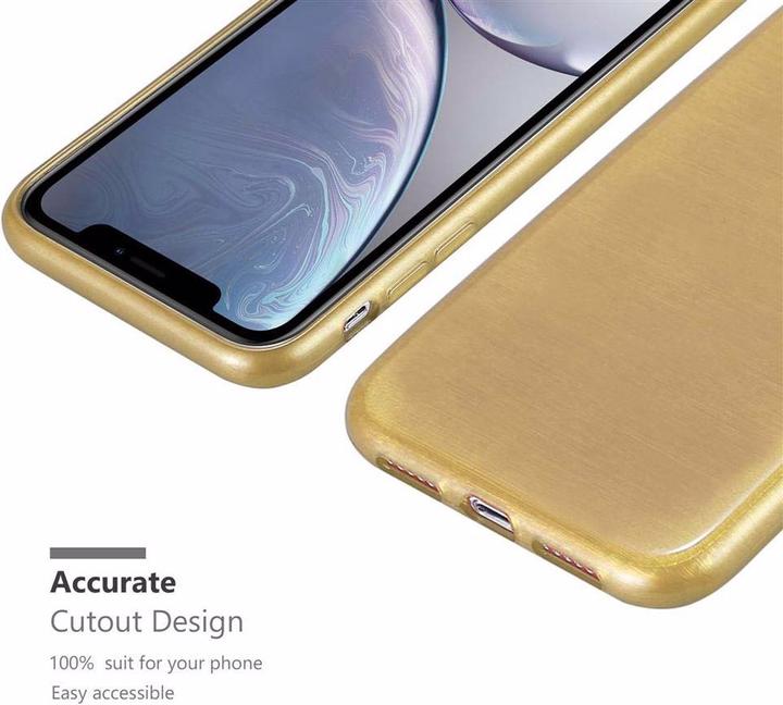 Produktbild Cadorabo TPU Brushed Cover (Apple iPhone XR)