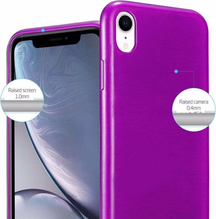 Produktbild Cadorabo TPU Brushed Cover (Apple iPhone XR)
