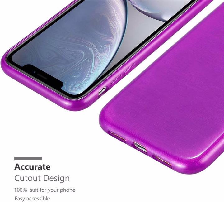 Produktbild Cadorabo TPU Brushed Cover (Apple iPhone XR)