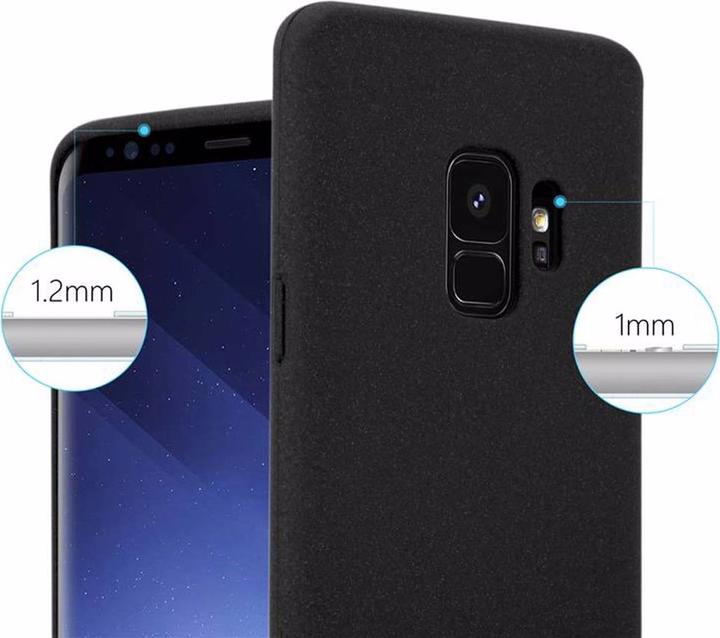 Actual product image Cadorabo TPU Frosted Cover (Samsung Galaxy S9+)