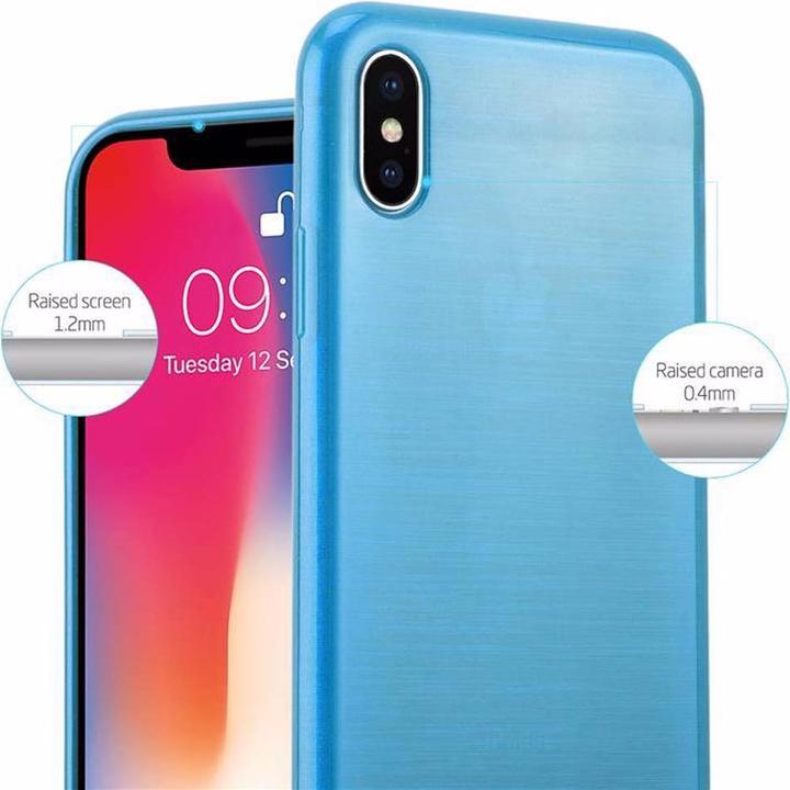 Actual product image Cadorabo TPU Brushed Cover (Apple iPhone X)