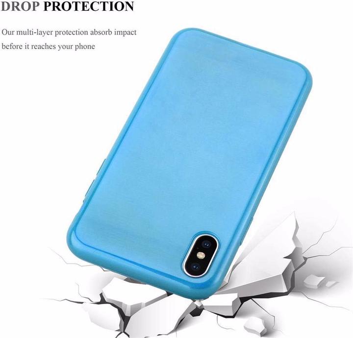 Actual product image Cadorabo TPU Brushed Cover (Apple iPhone X)