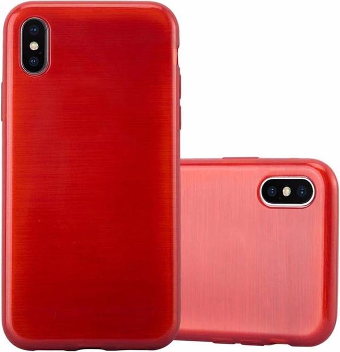 Actual product image Cadorabo TPU Brushed Cover (Apple iPhone X)