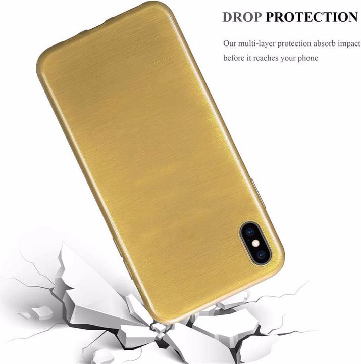 Produktbild Cadorabo TPU Brushed Cover (Apple iPhone XS Max)