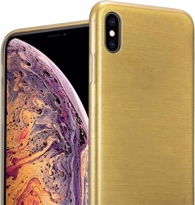 Produktbild Cadorabo TPU Brushed Cover (Apple iPhone XS Max)