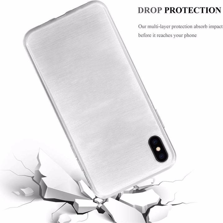 Produktbild Cadorabo TPU Brushed Cover (Apple iPhone XS Max)