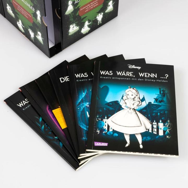 Actual product image Disney Advent Calendar 2023 - magical Christmas box with 24 books and 1,152 pages